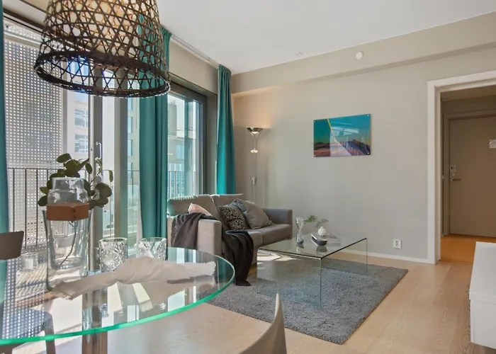 Bjorvika Apartments, Opera Area, Center 4* Oslo