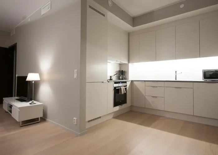 公寓式酒店 Bjorvika Apartments, Opera Area, Center 奥斯陆
