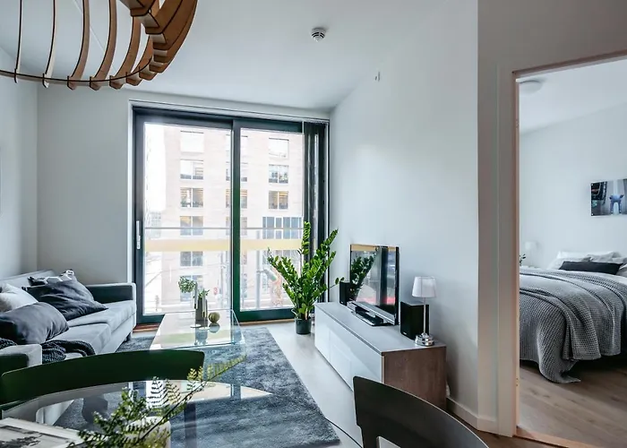 公寓式酒店 Bjorvika Apartments, Opera Area, Center 奥斯陆