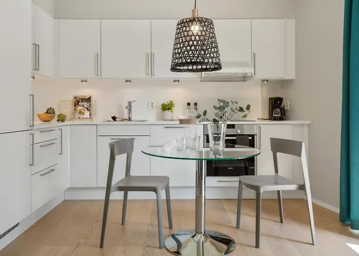 Bjorvika Apartments, Opera Area, Center 4* 오슬로